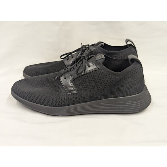 Wolf & Shepherd Swiftknit Derby Sneakers Shoes Black Knit Size Mens 9 Wms 11 main image 5
